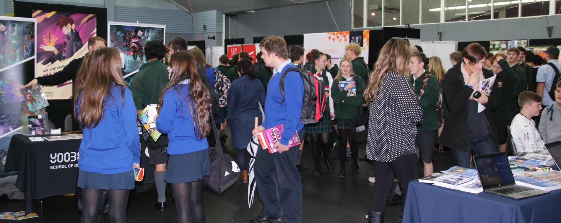 Pathways students at Taupo expo